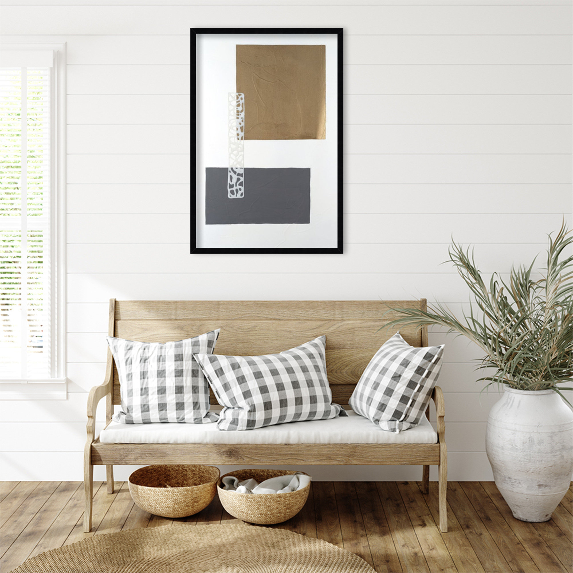 Nooks And Crannies I by Finnerty Wood Framed Wall Art Print, 33" H x 23" W, Black