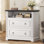 33.8" Wide 2-Drawer Filing Cabinet for Home Office