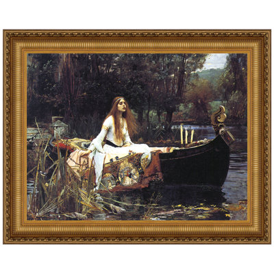 " Lady Of Shalott, 1888 " by John William Waterhouse