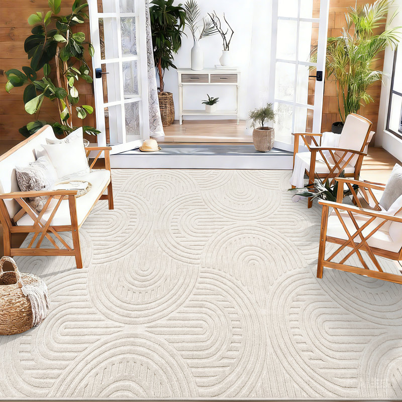 Machine Washable Non-Slip Oriental Area Rug, Rectangle 8' x 10'