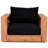 Gazel Teak Patio Chair with Cushions-86506438