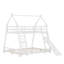 Lit superposé House avec filets d'escalade et rampe d'escalade-1364610270