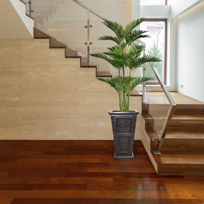 Aislin Artificial Palm Tree in Planter, 79" H x 40" W x 32" D