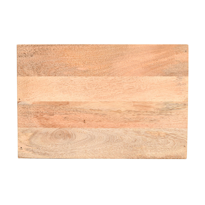 Euricka 1-Drawer Mango Wood Nightstand