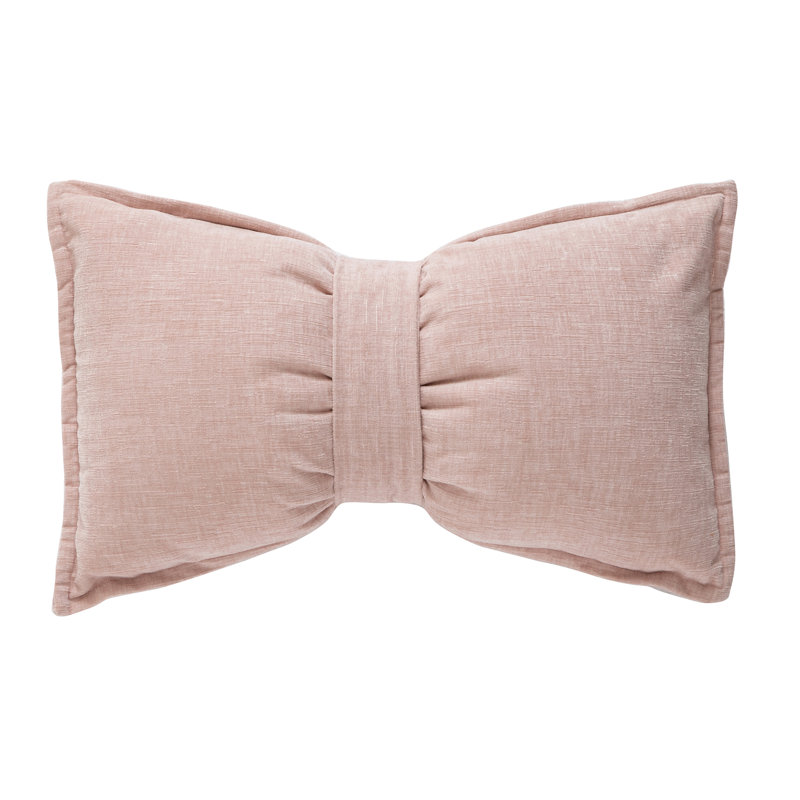 Oreiller réversible SEATTLE SOLID, Polyester, Rose