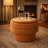Modern Fabric Round Storage Ottoman-886572934