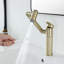 Robinet de salle de bain rotatif avec 2 modes d'eau, robinet de meuble-lavabo monotrou pour salle de bain et salle de lavage, BF2208-112618444