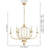 6 - Light Candelabra Chandelier for Dinning Room