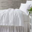 Classic Hemstitch White Bed Skirt-469310489