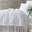 Classic Hemstitch White Bed Skirt-469310494