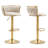 Christal Swivel Upholstered Adjustable Height Counter Stool-132713060-90489185