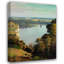 «The River's Golden Dream» par Frederick Oakes Sylvester - Art mural sur toile tendue avec châssis-792791187