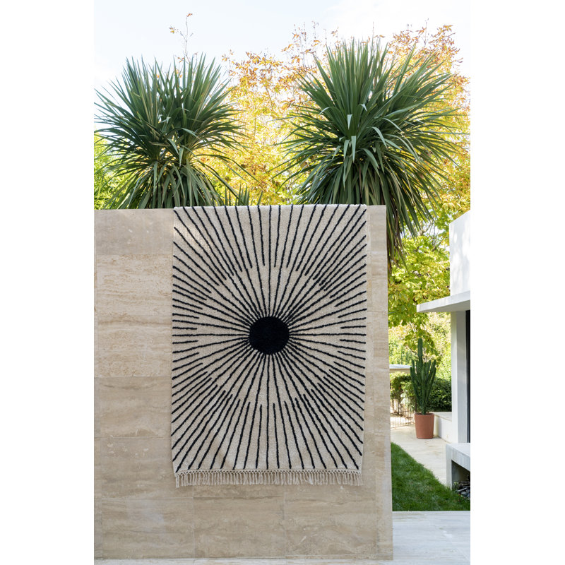 Allman Geometric Hand Woven Area Rug, Rectangle 120 x 180cm