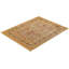 Tapis unique noué à la main Keenan - doré, 8 pi x 10 pi 1 po