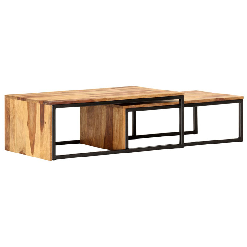 Skidmore Glass Nesting Tables