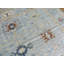 Tapis bleu ciel unique de 9 pi 10 po x 13 pi 9 po