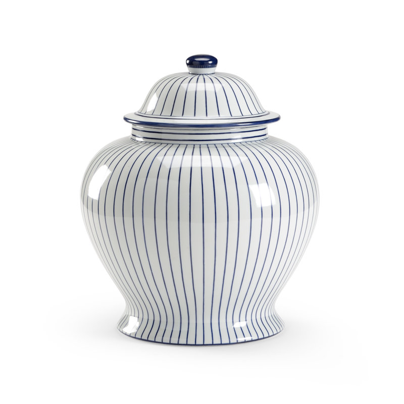 Handmade Ceramic / Porcelain Jar, Blue