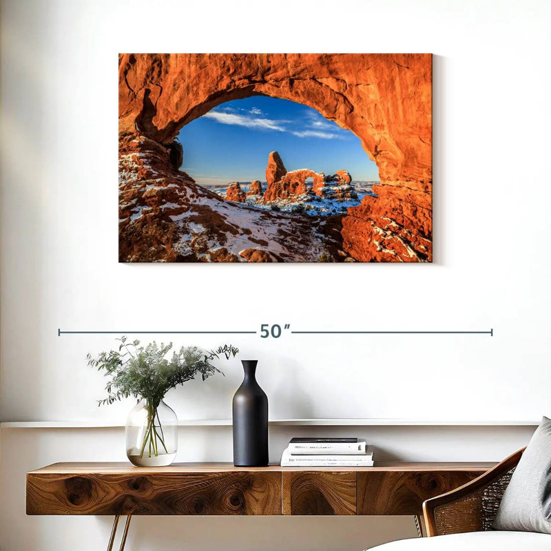 Kavia Arches Through An Arch, 24" H x 36" W