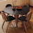 Black Round Sintered Stone Dining table-475528449