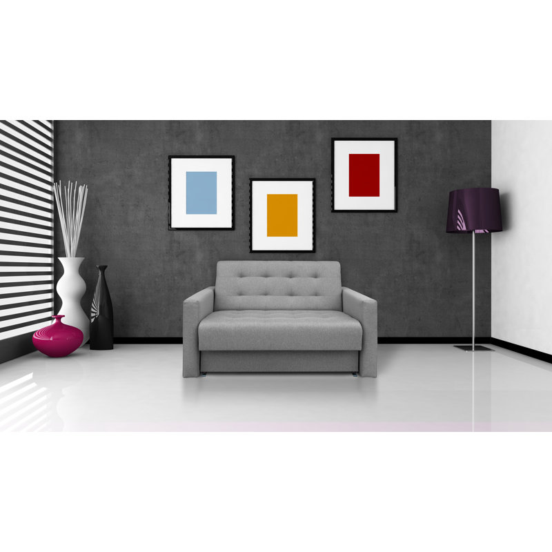 Jobeth 2 Seater Loveseat, Cement