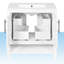 Carramar 30'' Single Bathroom Vanity with Ceramic Top-1135895029