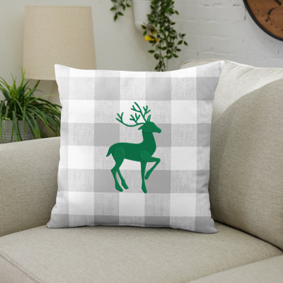  Housse et insert de coussin d'extérieur carré Deer