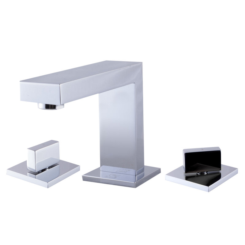 Widespread Bathroom Faucet, Polished Chrome