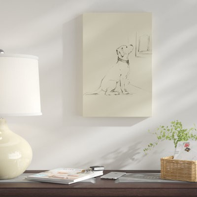 «Waiting For Master III», reproduction sur toile