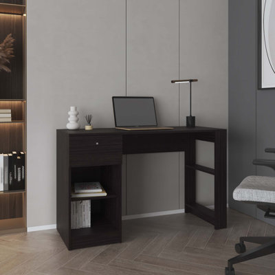 Computer Desk, 1 Drawer, 2 Shelves