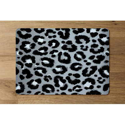 Gharib Polyester, Wood Animal Print Rectangle Placemat