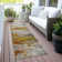 Machine Washable Indoor/Outdoor Xhevrie Copper Rug