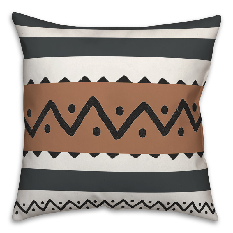  Housse de coussin Tribal