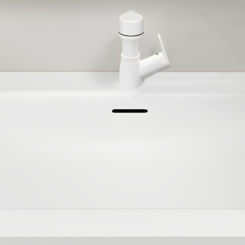 French cream style rest room bathroom cabinet, 51"