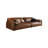 Brownness Genuine Leather Modular Modern sofa