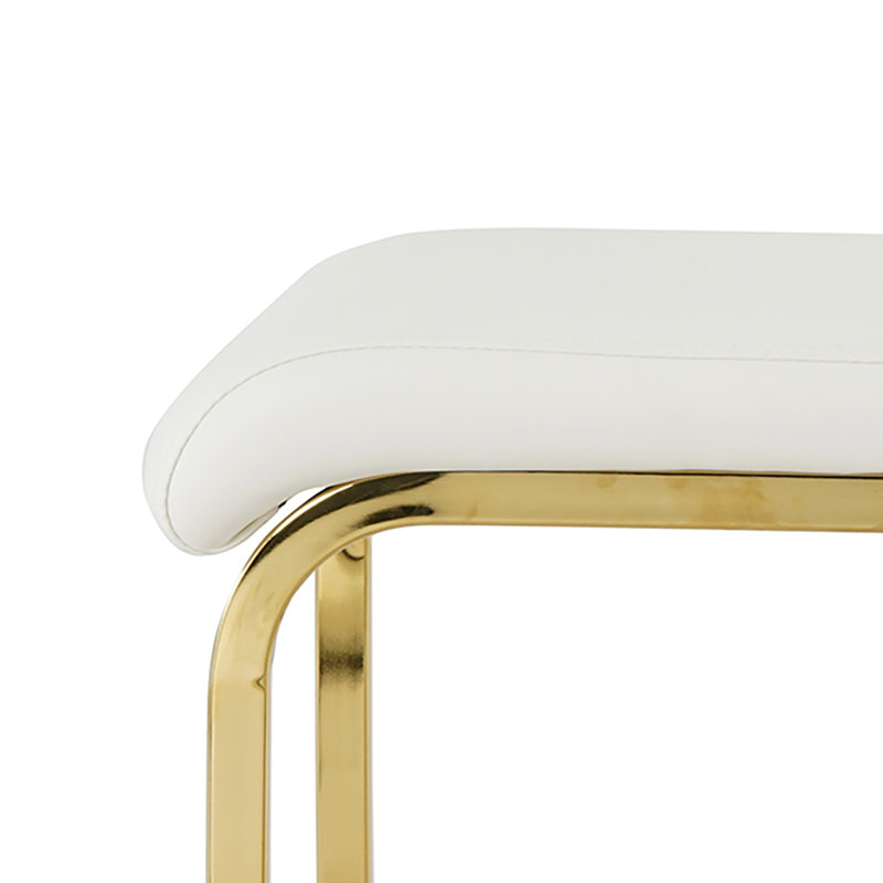 Chaise d'appoint Kish, Blanc