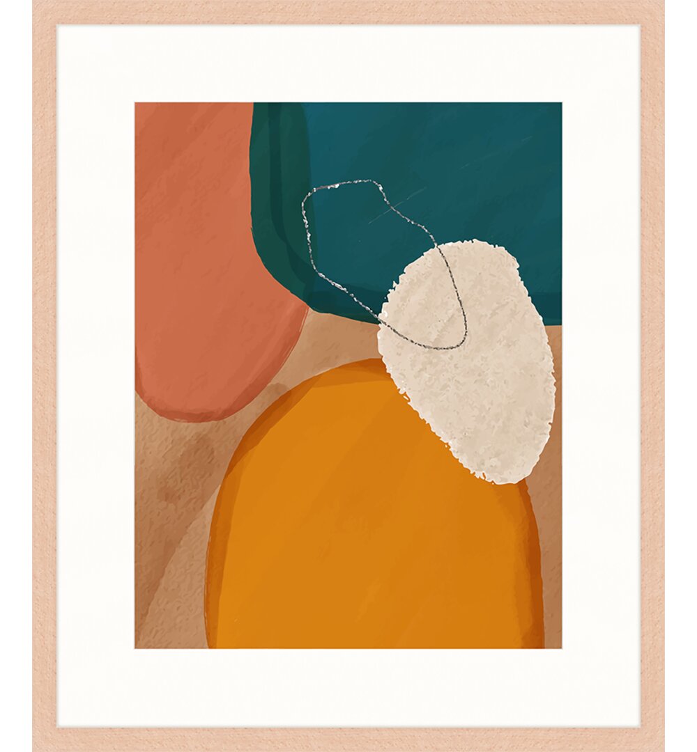 Gerahmtes Poster Modern Abstract