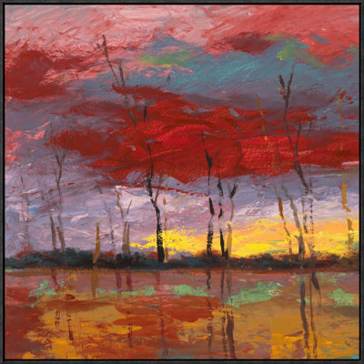 " Tramonto Sul Bosco I " by Lucas Painting Print
