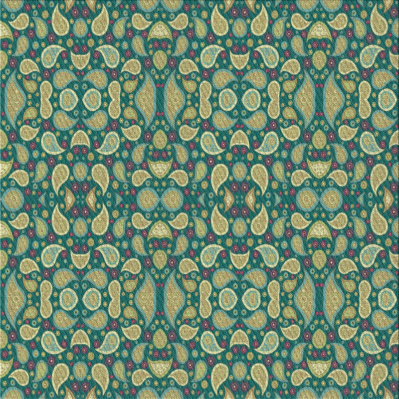 Ikat Indoor Rug, Square 7'