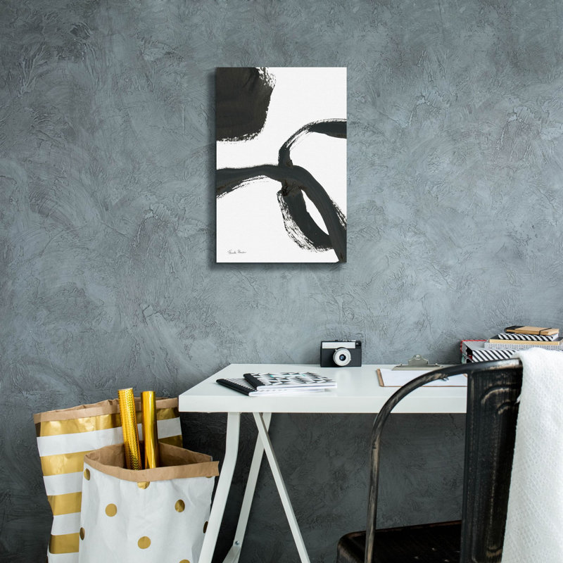  «Inky 5» par Farida Zaman, art mural sur toile, 12 po x 18 po, H 18 po x l 12 po