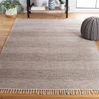 Bester Hand Woven Cotton Geometric Rug