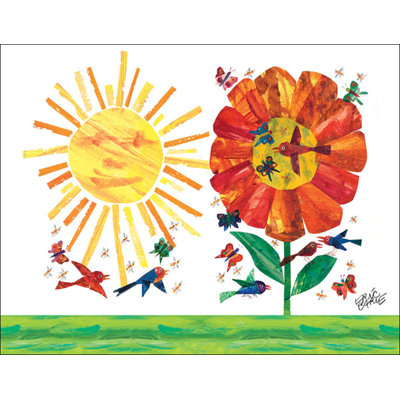 «Garden» par Eric Carle, art sur toile