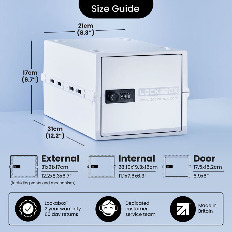 'Lockabox, Opal White