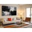 «Triptych Canvas Wall Art», art mural abstrait noir et blanc - ensemble de toiles modernes pour décoration minimaliste-271066469