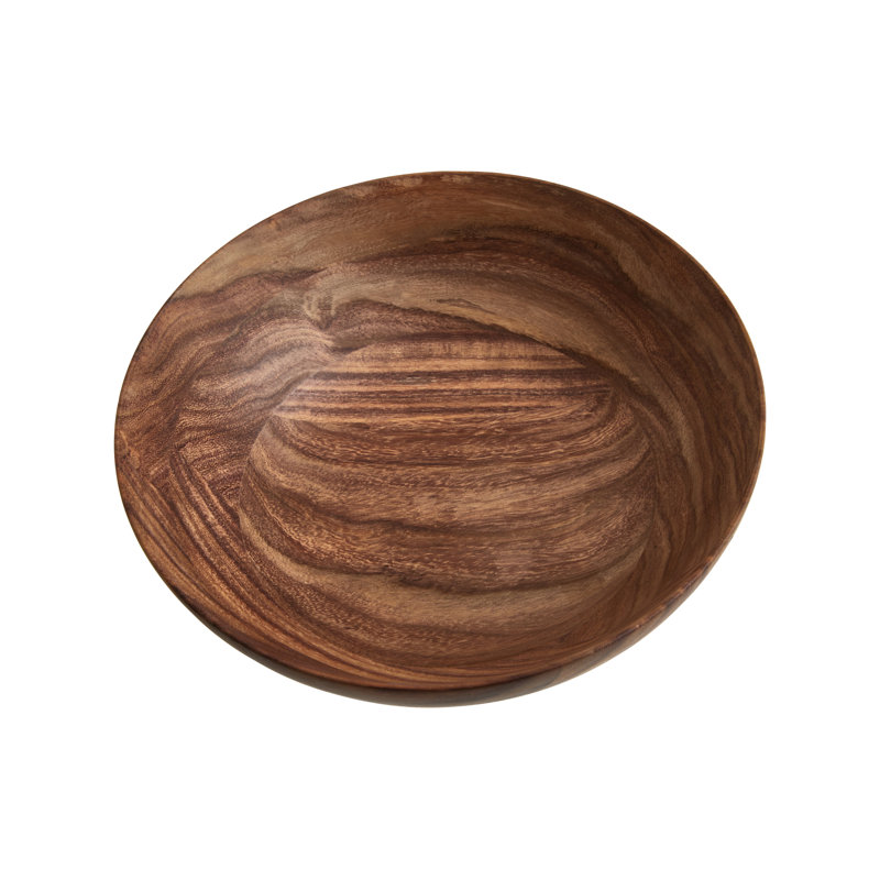 Amiela Wood Decorative Bowl