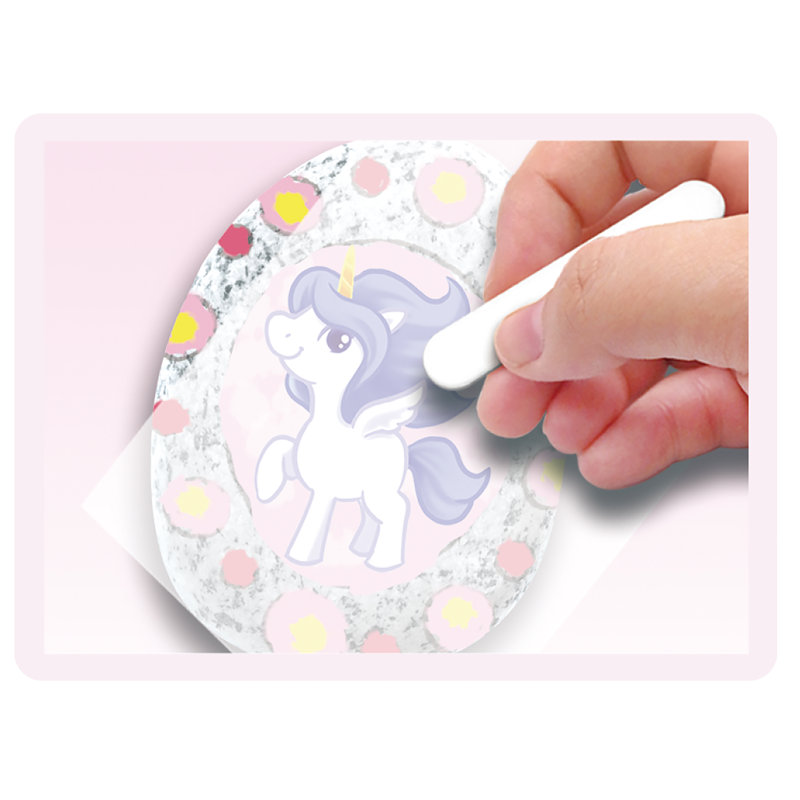 Ensemble de peinture rupestre Unicorn A
