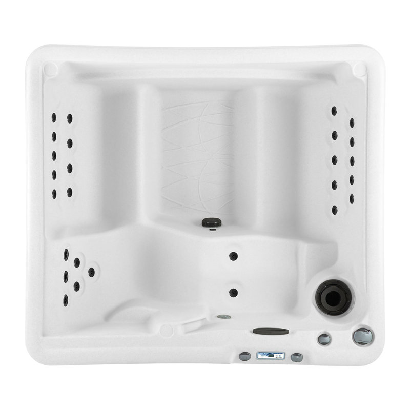 Lifesmart 5-Person Rectangle Spa with Multi-Color LED Light