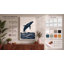 Breaching Whale Coastal - Wrapped Canvas-1135375243-1135375240