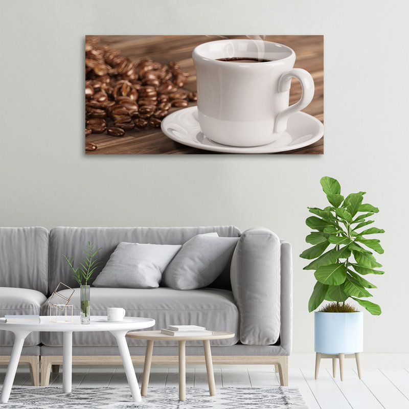 Cup Of Coffee - No Frame Print on Canvas