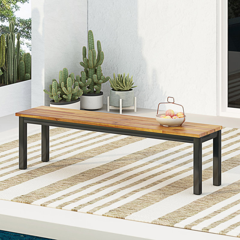 Banc de style moderne, banc d'extérieur