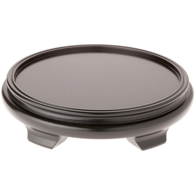 Red Barrel Studio® Round Wood Veneer Footed Display Base